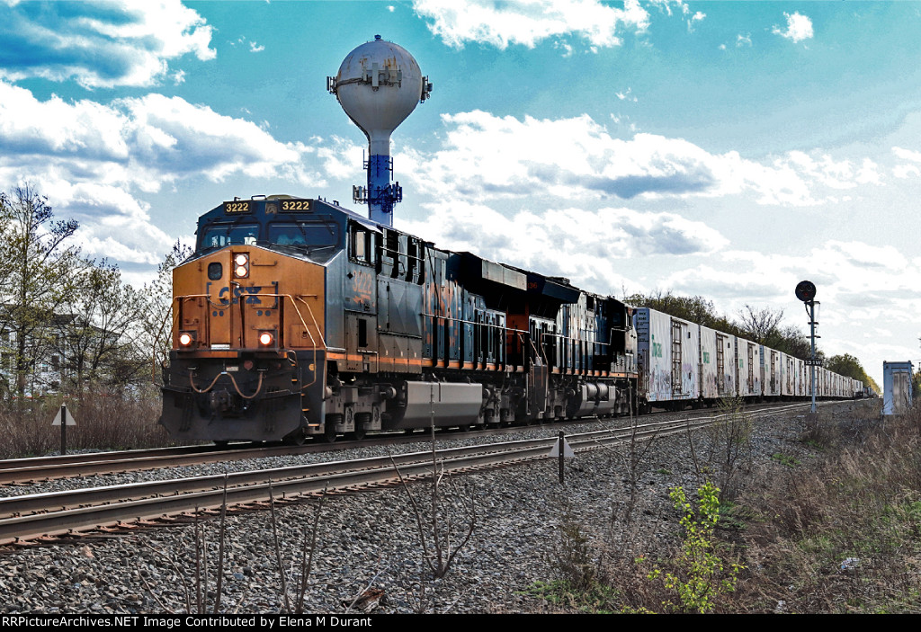 CSX 3222 on I-032